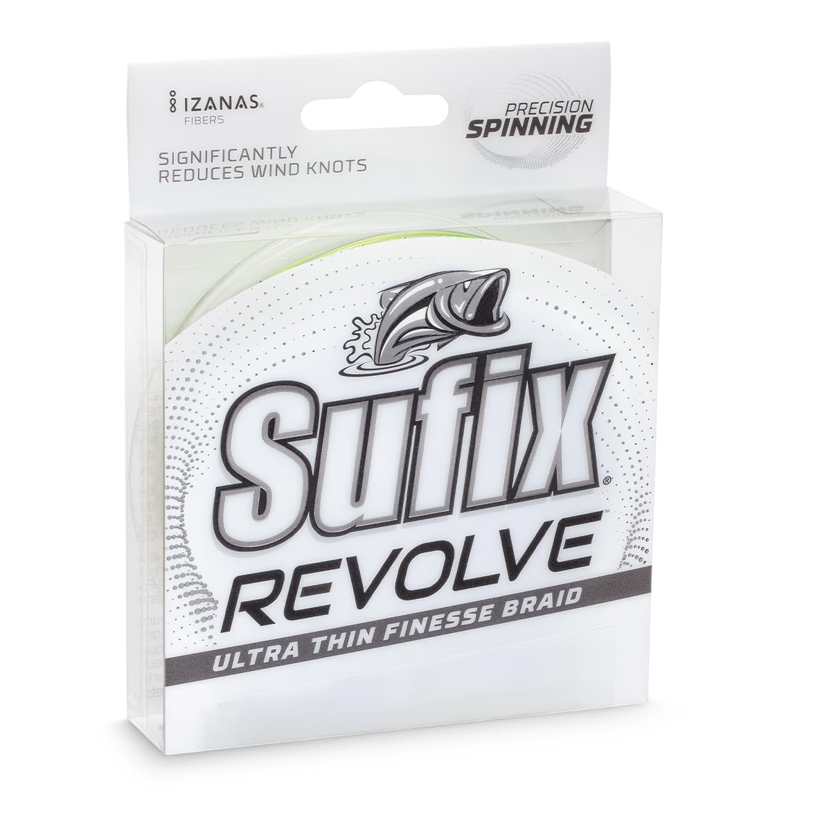 Sufix Revolve Braided Fishing Line, High-Performance Braid with Smooth Casting and Durability, Coastal Camo, 4 lb