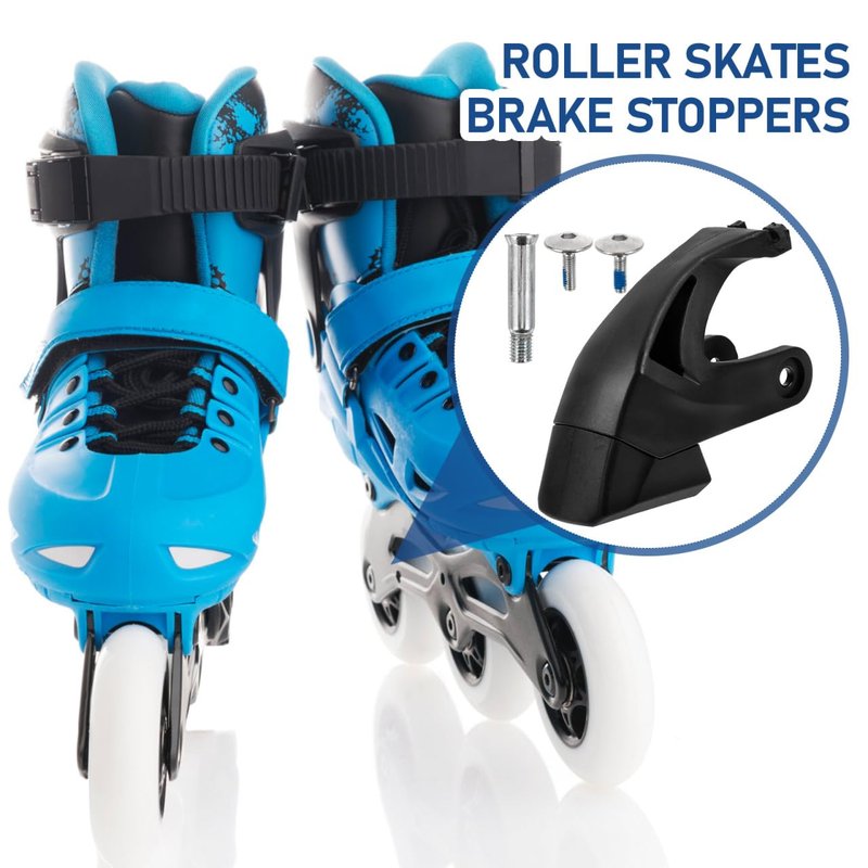 Sosoport Universal Inline Skate Brake Replacement Part Roller Skate Stopper Block Pad Compatible with Most Skates Durable Non-Slip Design