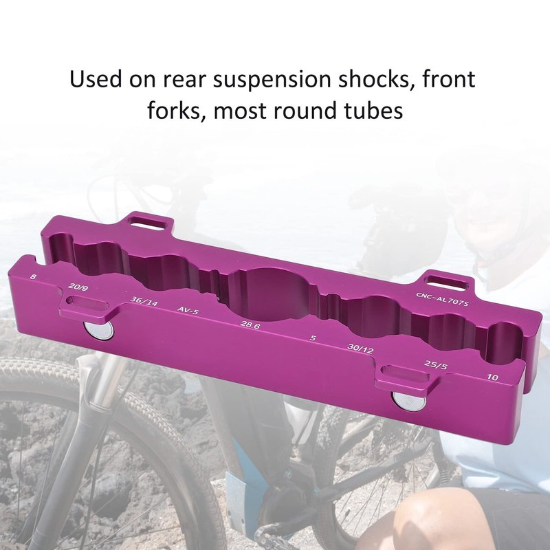 1Pair Bike Bicycle Front Fork Hub Clamp Rear Shock Fixture Vise Maintenance Tool Axle Spindle Vise Inserts 9~36, 14~28.6~5~30, 12~25, 5~10mm Repair Tool