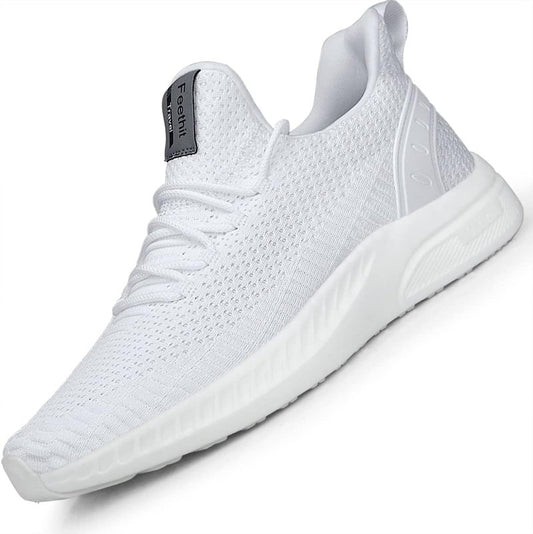Men's Slip-On Walking Shoes - Lightweight Breathable Mesh Sneakers for Running & Workouts | Non-Slip Design