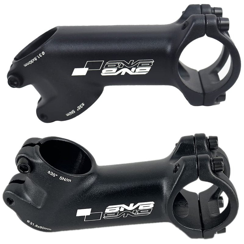 BNVB 31.8mm 35 Degree Bike Stem Aluminum Alloy Bicycle Handlebar Riser Stem for 1.25'' Diameter Most MTB Road Bike Handlebar. (60mm)
