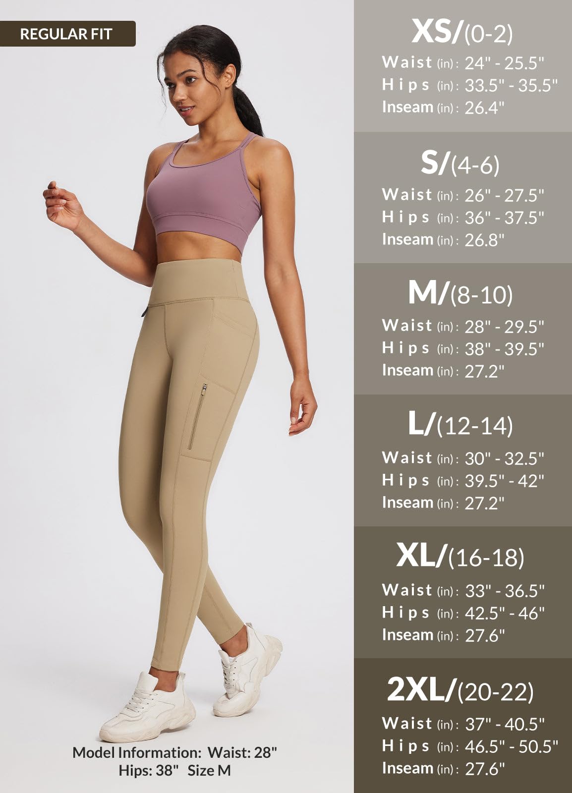 baleaf Womens Fleece Lined Leggings Winter Hiking Pants High Waisted