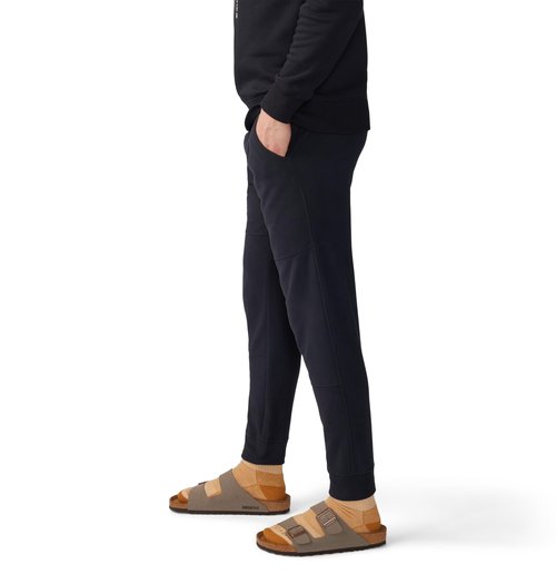 Mountain Hardwear Men's Novelty Microchill Jogger, Black, Medium x Regular