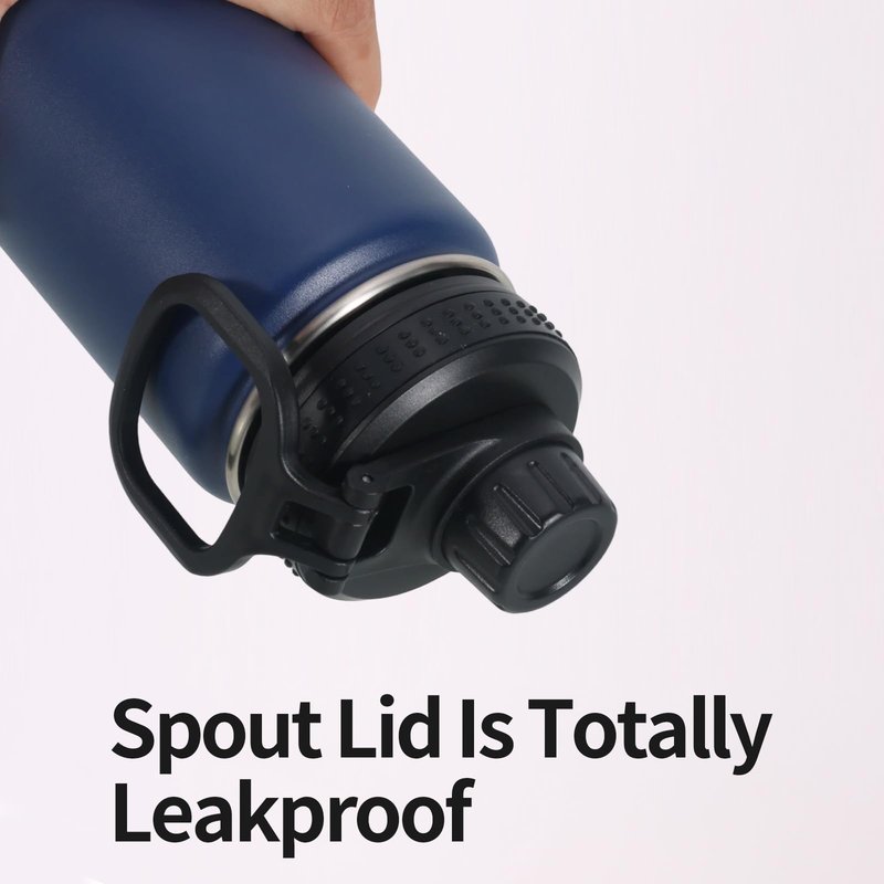 Replacement Lid Compatible with Rtic,Takeya And Thermoflask,12 oz 16 oz 18 oz 20 oz 32 oz 40 oz 64oz,Spout Lid BPA Free,2PCS