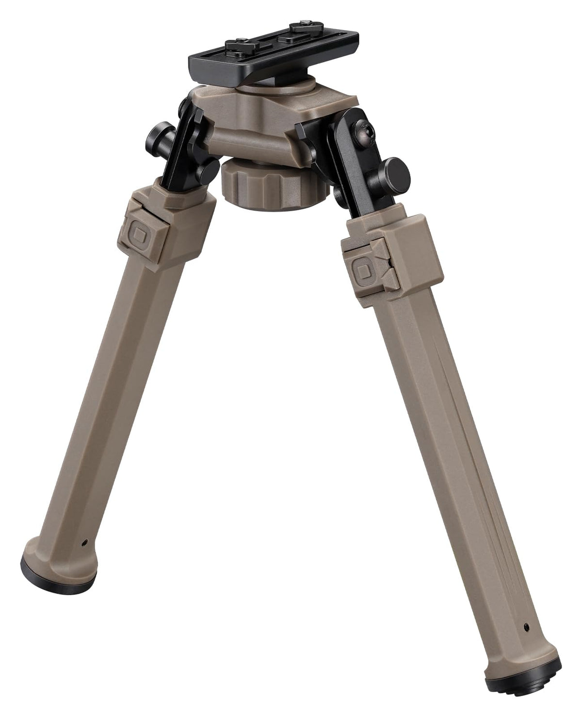 CVLIFE Bipod Compatible with M-Rail Bipods for Rifles Sturdy Portable Height Adjustable Rifle Bipod for Hunting Shooting Outdoors (Flat Dark Earth, 7.8-10.6")