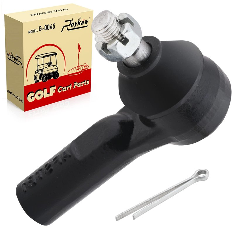 Roykaw Steering Rack Outer Ball Joint for EZGO TXT 2001-up Gas & Electric Golf Cart, Replaces OEM # 70695-G01