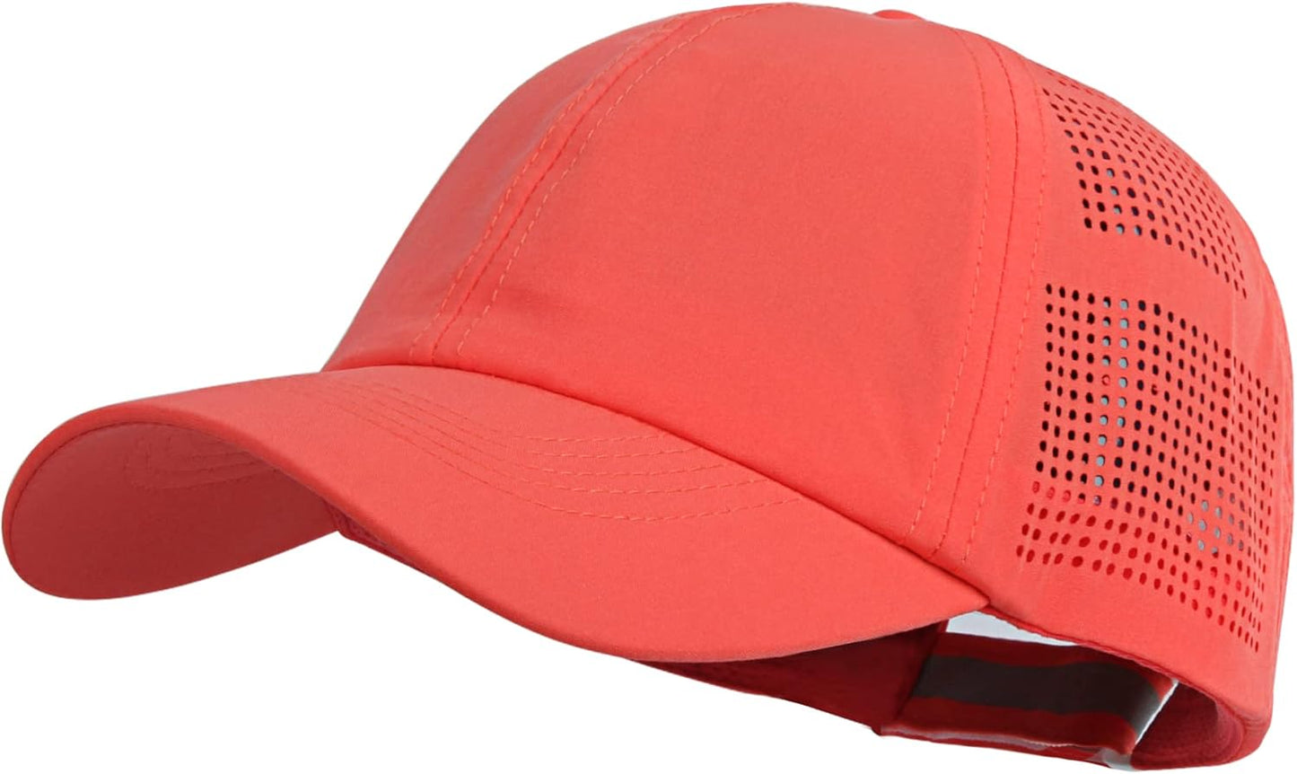 Quick Drying Women's Baseball Cap | Lightweight Mesh Sun Hat with UV Protection - Multiple Colors Available