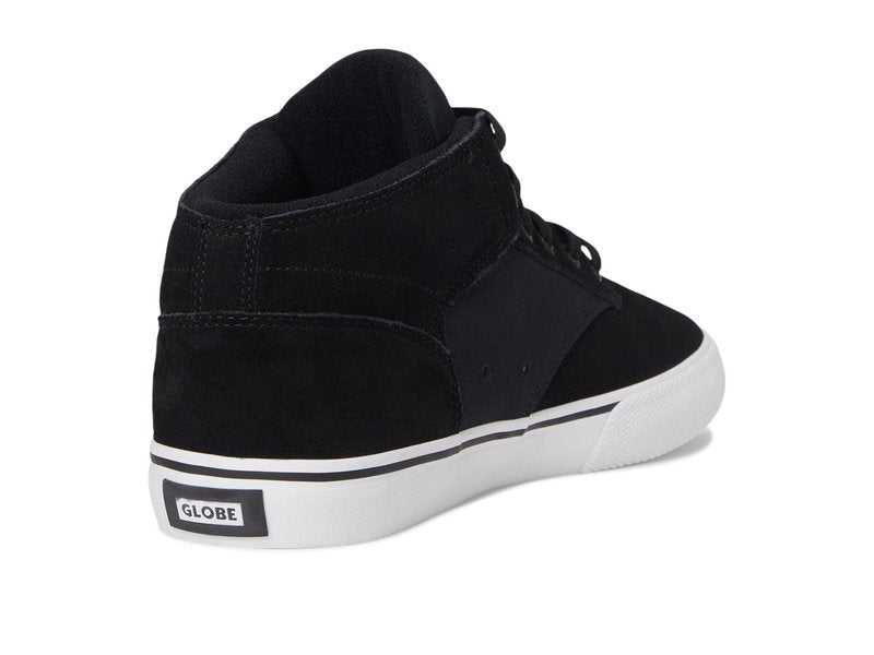 Globe Men's Motley Mid Black/White/Gum 10 Medium