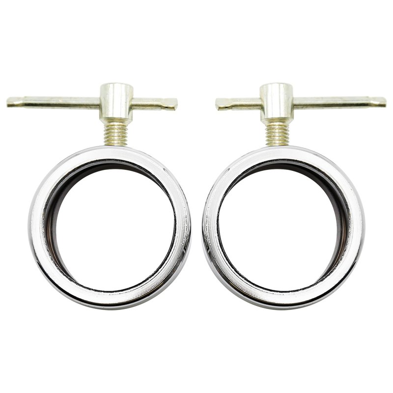 2-Piece Olympic Barbell Locking Collars, Fits 2-inch Olympic Barbell Screw Clamps, Suitable for Professional Gym Weight Training