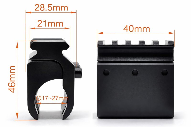 360 Tactical Universal Universal 21mm Weaver