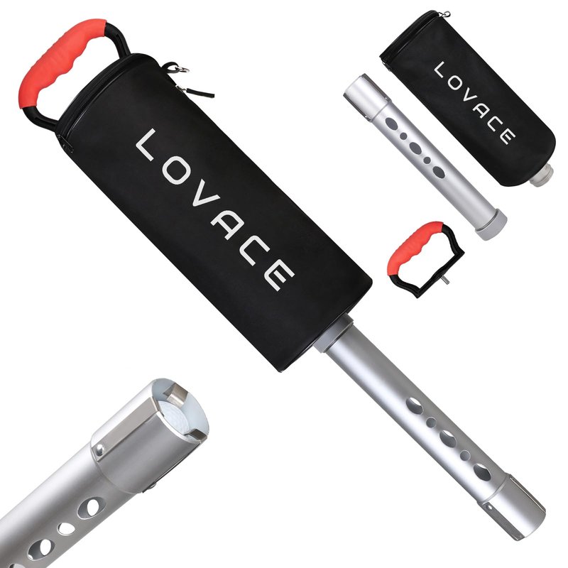 Golf Ball Retriever, Shag Bag for Golf Balls with Detachable Aluminum Alloy Tube