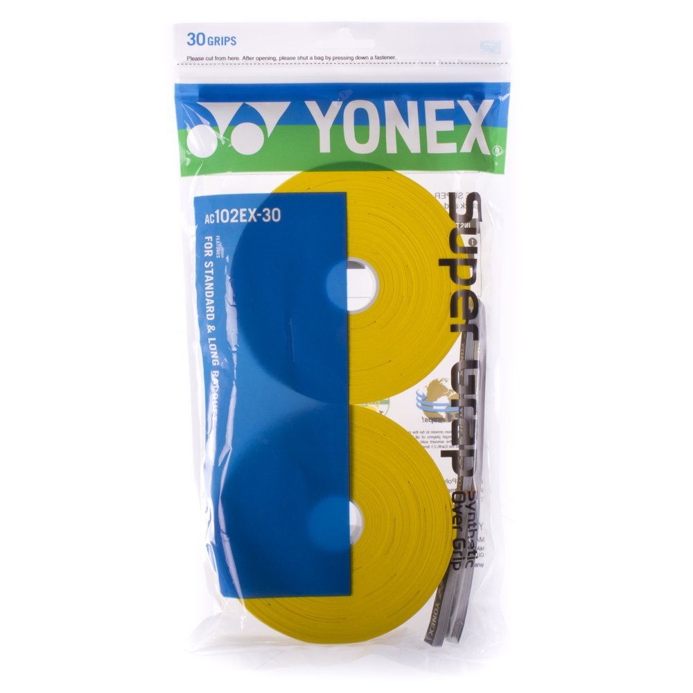 YONEX Super GRAP Tennis Racquet Overgrip (1x 30 Wraps - Red)