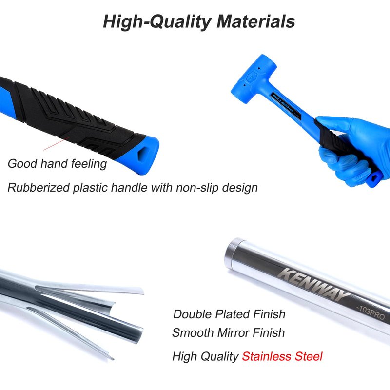 SONZUIA Bicycle Headset Cup Remover Tool, Mountain Bike Press Fit Bowl Parts Disassembly Tool (Universal for 1.2inch-2.2inch/32mm-56mm)