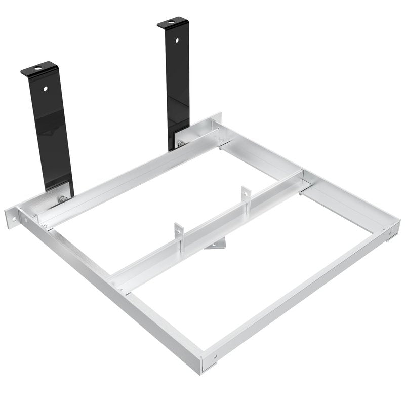 10L0L Aluminum Battery Tray Rack for EZGO TXT/Medalist, Freedom TXT and Valor 36V/48V Electric 1994+ Golf Carts, Replace 70046-G01 600496, Heavy Duty Construction and No Drilling