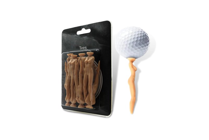 Valentine's Day Gift Titties Tees | Nude Lady Girls Golf Tees, Divot Tool Tees, Bikini Sexy Lady Tees, Golf Ball Holder Gift Tees, Plastic Pin up Golf Tees, Golf Novelty Gift 10 Pack