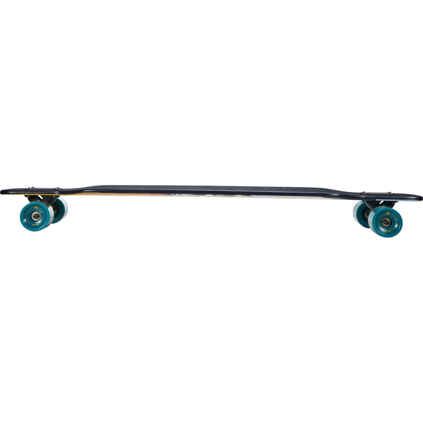 Retrospec Rift Drop-Through Longboard Skateboard - 41in x 9.5in Canadian Maple Deck with ABEC-7 Bearings, 70mm PU Wheels & Reverse Kingpin Trucks for Cruising & Downhill