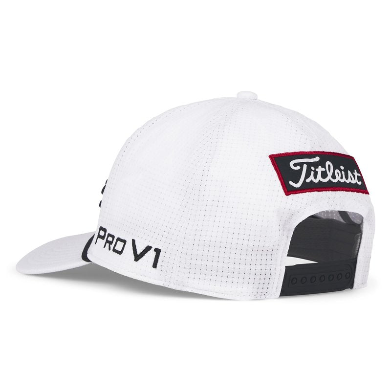 Titleist Tour Rope Golf Hat, White/Black