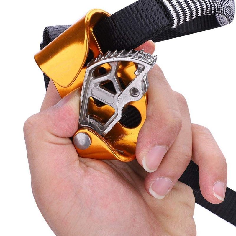 Alomejor Foot Ascender,Safe and efficient,Pedal Ascender,Professional Tree Climbing Gear for Arborists,Rescue Teams,Forestry Operations