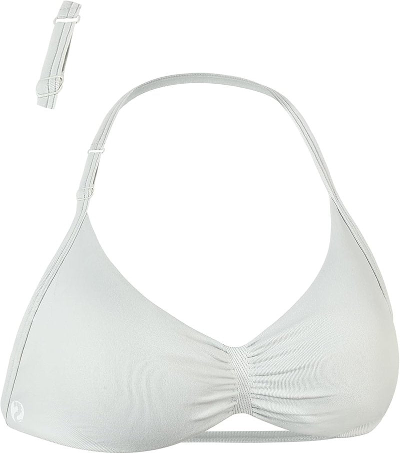 AUROLA Adjustable Strappy Sports Bra for Women - Low Support, Seamless Backless Design, Padded Straps | Perfect for Yoga & Gym