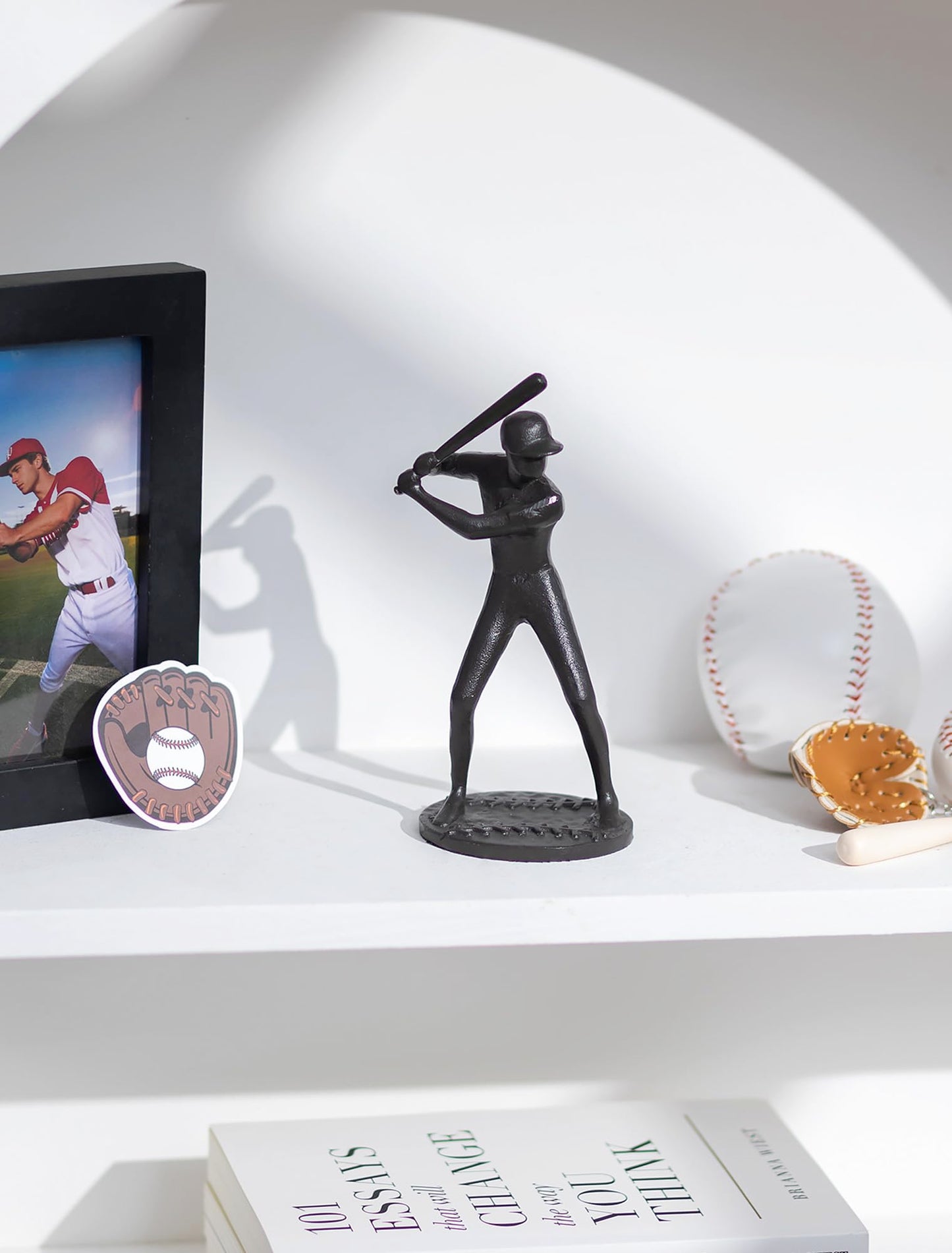 Sziqiqi Baseball Gifts for Men: Gifts for Baseball Players Lovers Coasch Teen Fans - Sport Themed Gift for Valentines Day Birthday Christmas - Baseballs Themed Figurine for Man