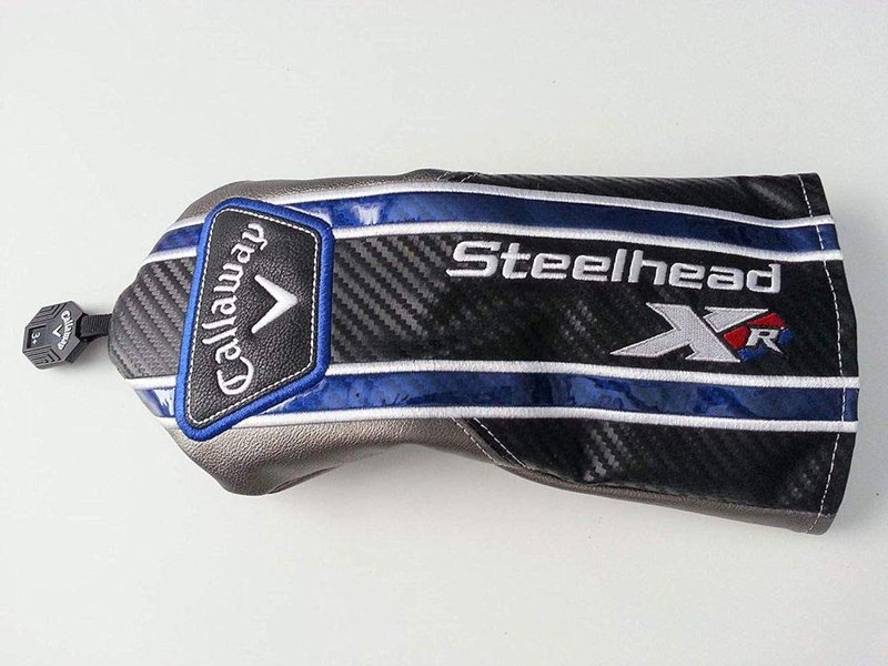 Callaway 2017 Steelhead XR Fairway Wood Headcover Black/Grey/Blue