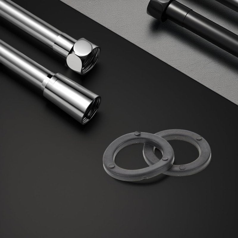 GOOHOCHY Dumbbell Bar Washer Rings 20Pcs Flat Rubber Gasket Washers for Barbell Accessories Gym Weightlifting Equipment Home Workout Stability Fastener Parts