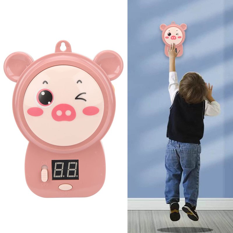High Jump Counter, Intelligent Voice Broadcast Height Training Device for Kids, Children, Home Gym and School Sports Practice