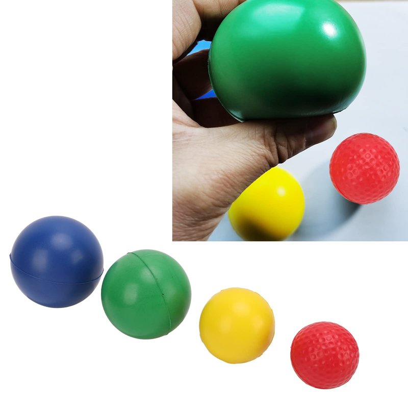 Piano Finger Hand Shape Training Ball, Grip Training Ball for Children, Finger Wrist Corrector Finger Ball (4pcs)