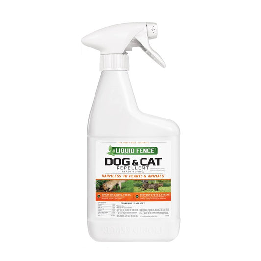 Liquid Fence Dog & Cat Repellent Ready-to-Use, 32-Ounce