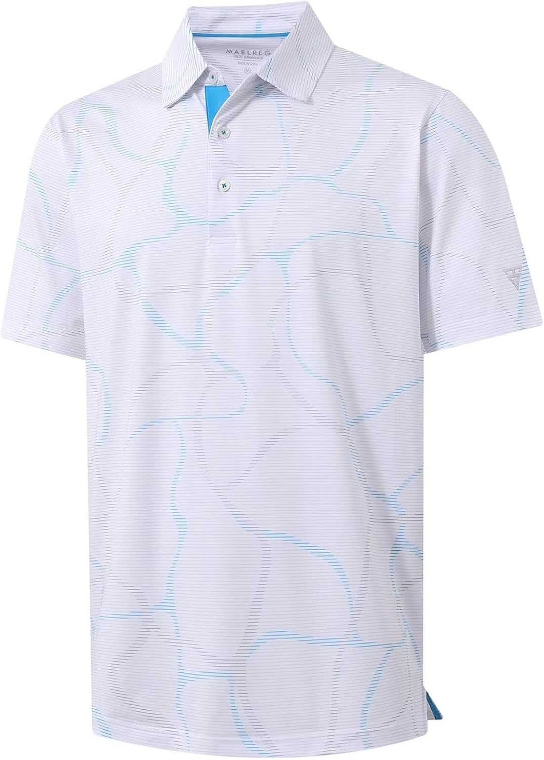 Men's Golf Polo Shirt - Short Sleeve Dry Fit Moisture-Wicking | Performance Patterns