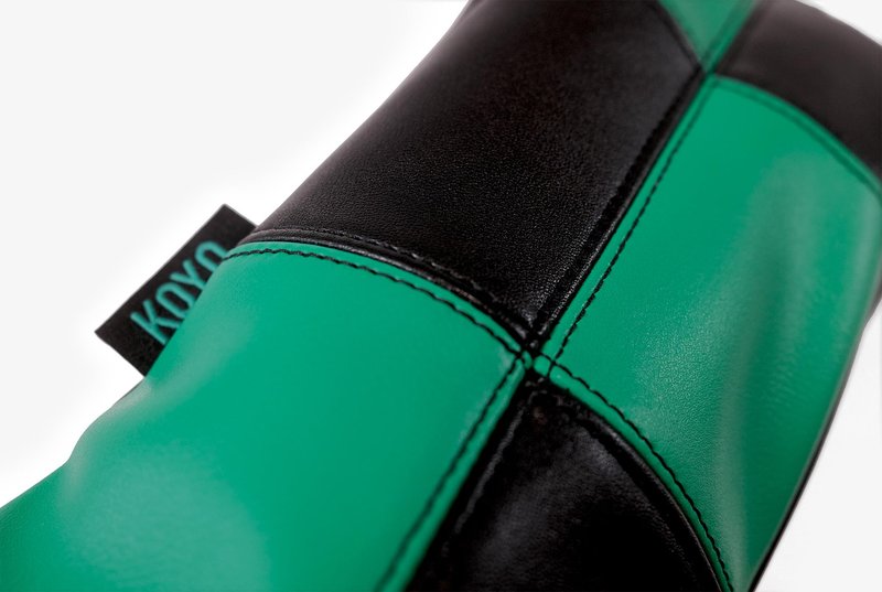 Green and Black Checkered Pattern Anime Inspired Golf Driver Head Cover
