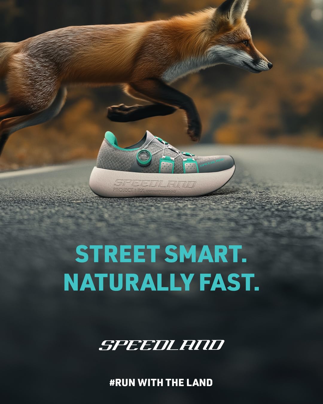 Speedland RX:FPY Hyper Performance Road Running Shoes – BOA® Fit System, Removable Carbon Plate, SCF Foam, Removable Midsole – Men's Race & Distance Trainer (Grey / Green, US Footwear Size System, Adult, Men, Numeric, Medium, 5.5)