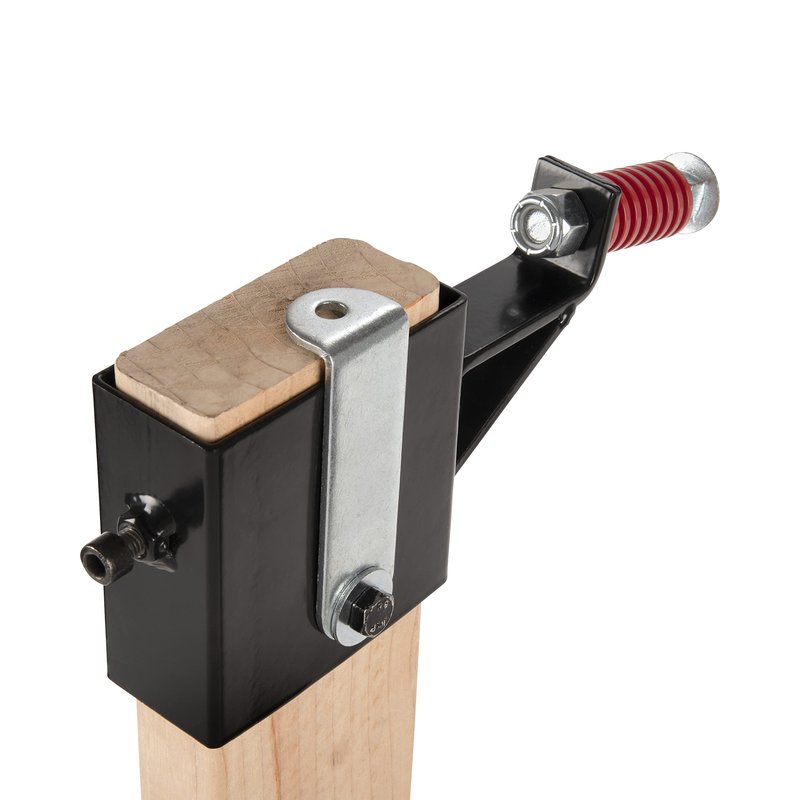 Allen Company EZ Aim Steel Gong Hanger Target with Recoil Spring, for 2" x 4" Mount, 2.3 lbs, Black