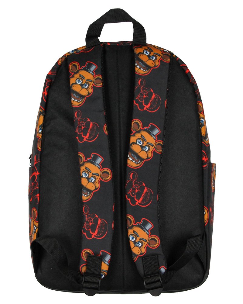 Bioworld Five Nights At Freddy's Backpack Freddy Fazebear Sublimated Travel Backpack 16"
