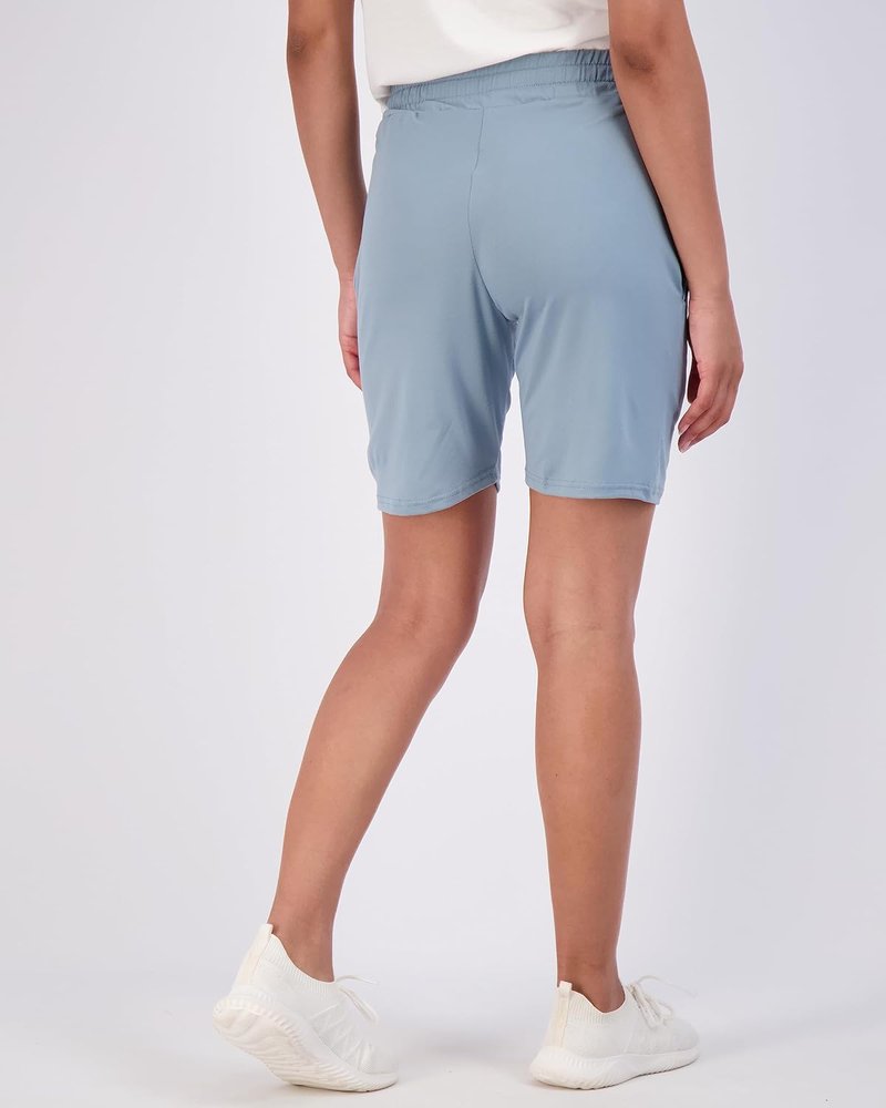 Women's 7" Bermuda Yoga Shorts - Super-Soft, Loose Fit with Pockets | Plus Size Available