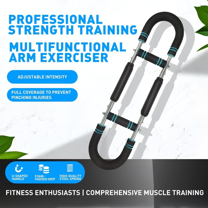 Twister Arm Trainer, 40-100lb Adjustable Chest Workout Equipment, Arm Trainer, Twister Arm Trainer, Detachable Design Fitness Anywhere, Keep Strong (Blue)