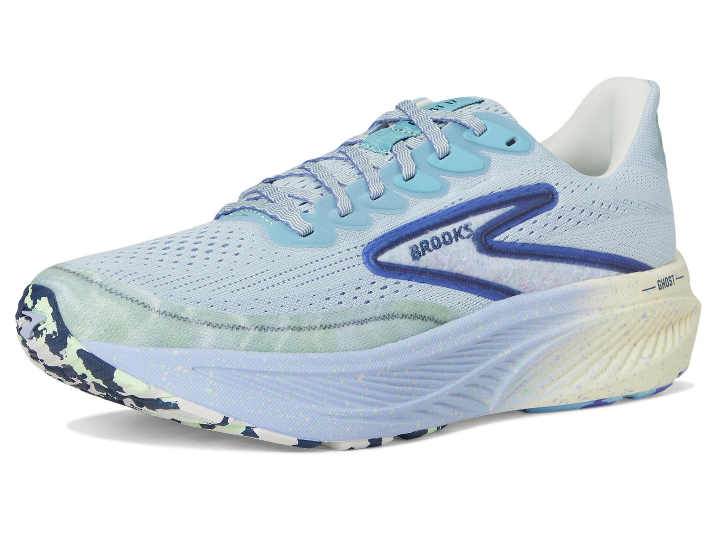 Brooks Men Ghost 17 Kentucky/Blue/Lavender 10.5 Medium