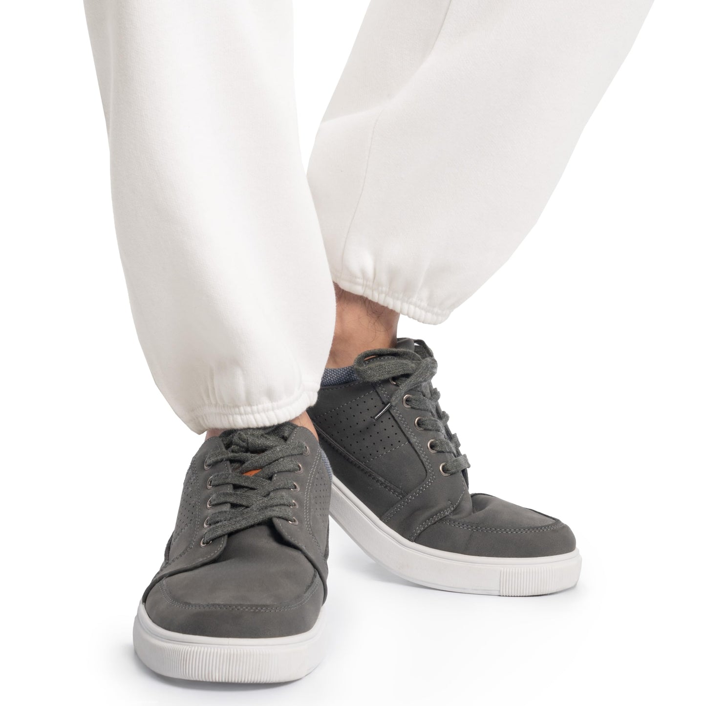 Fruit of the Loom mens Eversoft Fleece & Joggers (Regular Big Man) Sweatpants, Elastic Bottom - White, XX-Large US