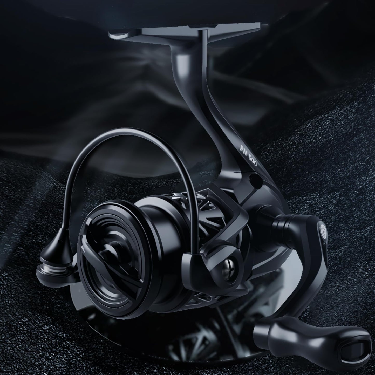 TEBEN PN Ultralight Carbon Fiber Frame Spinning Reel, Saltwater/Freshwater Fishing Reel (PN, 500)