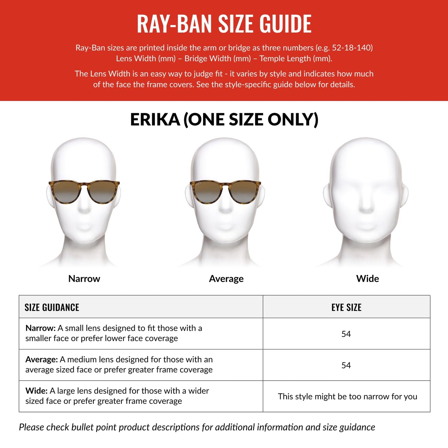 Ray-Ban Unisex RB4171 Erika Round Sunglasses, Black/Polarized Green, 54 mm