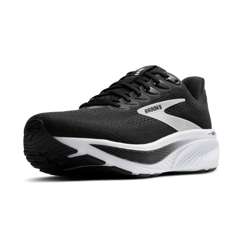 Brooks Women’s Ghost 17 Neutral Running Shoe - Black/Grey/White - 7 Wide