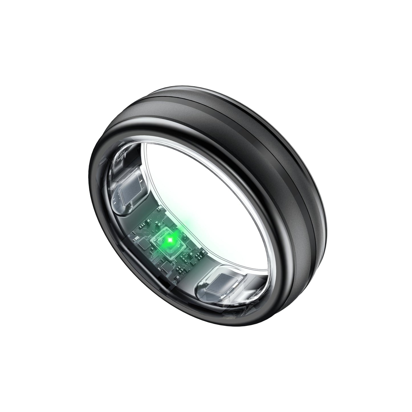 RIFESI Valentine's Day Gifts, Smart Ring for Women & Men - Titanium Fitness Ring with Heart Rate, Sleep, Step & SpO2 Monitor, Stress & HRV Tracking, 7-Day Battery, 25ATM Waterproof — No Subscription