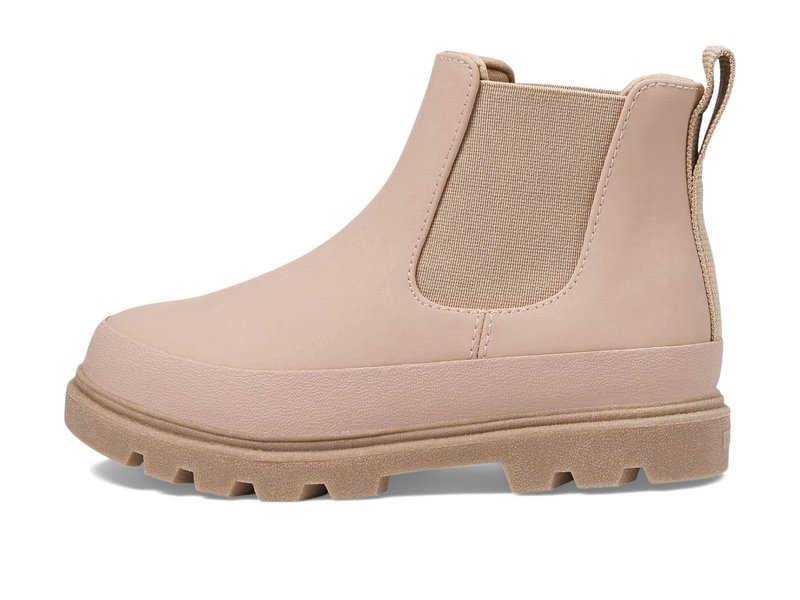 Native Shoes Unisex-Kids Kensington Chelsea Boot, Chameleon Pink/Flax Tan, 13 Little Kid
