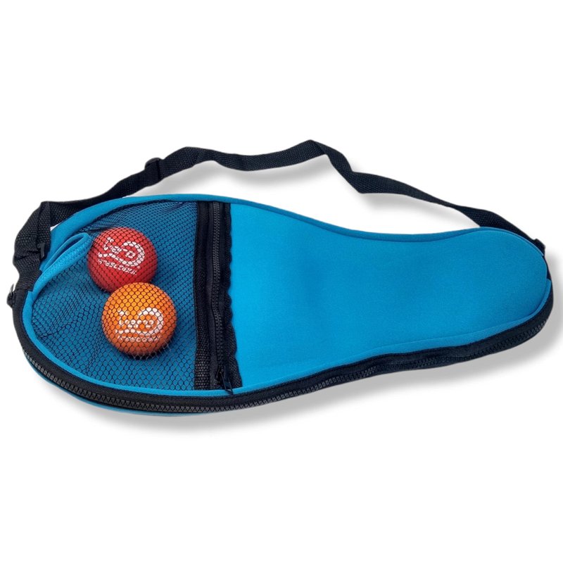 Frescobol Fiberglass Beach Paddle Ball Set, Official frescobol Ball, Beach Tote Bag
