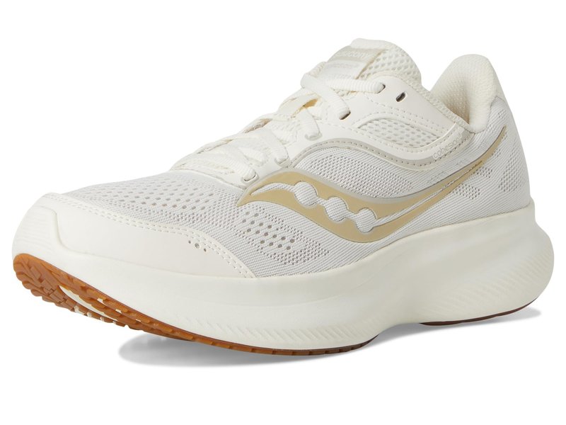 Saucony Women's Cohesion 18 Sneaker, Almond/Gum, 8.5
