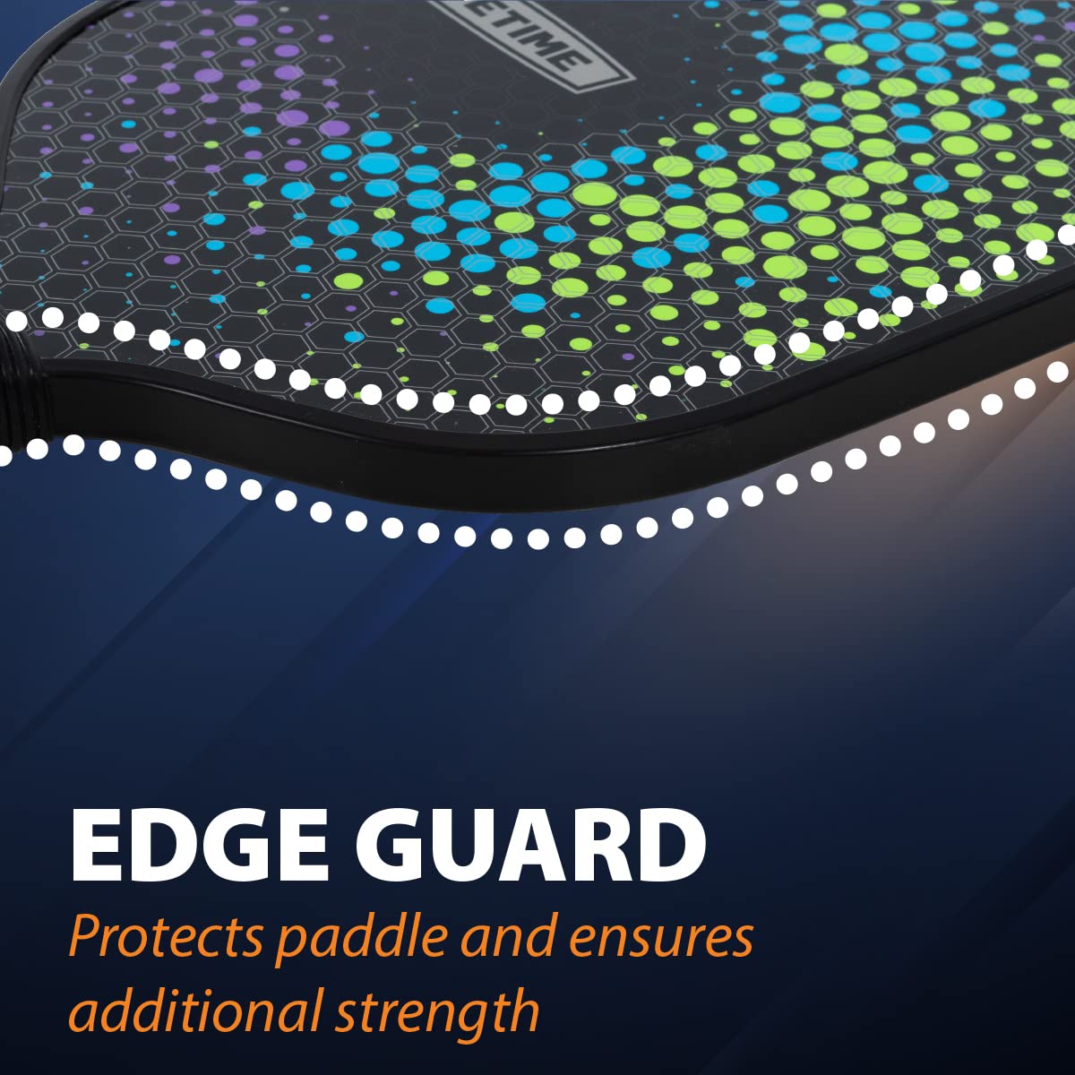 Lifetime Pickleball Paddle with Graphite Surface, Honeycomb Core, Comfort Grip & Protective Cover, Single Paddle