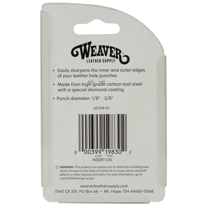 Weaver Leather Punch Sharpener