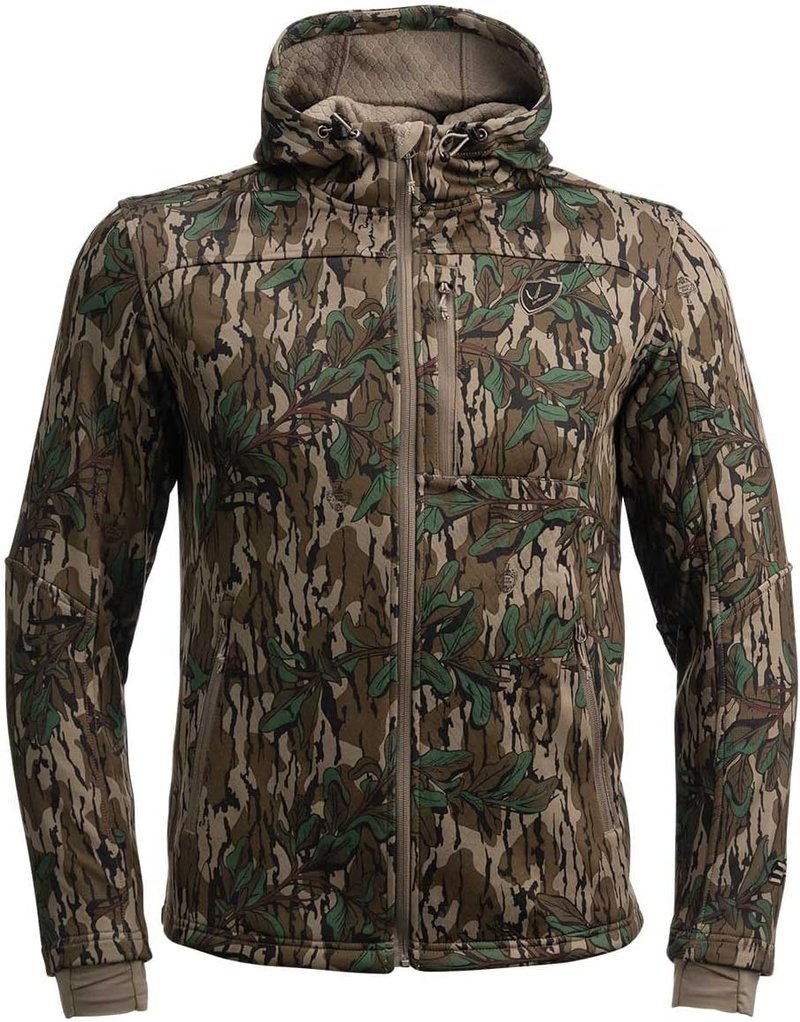 Camouflage Turkey Hunting Jacket for Men - BLOCKER OUTDOORS Finisher | Waterproof & Breathable