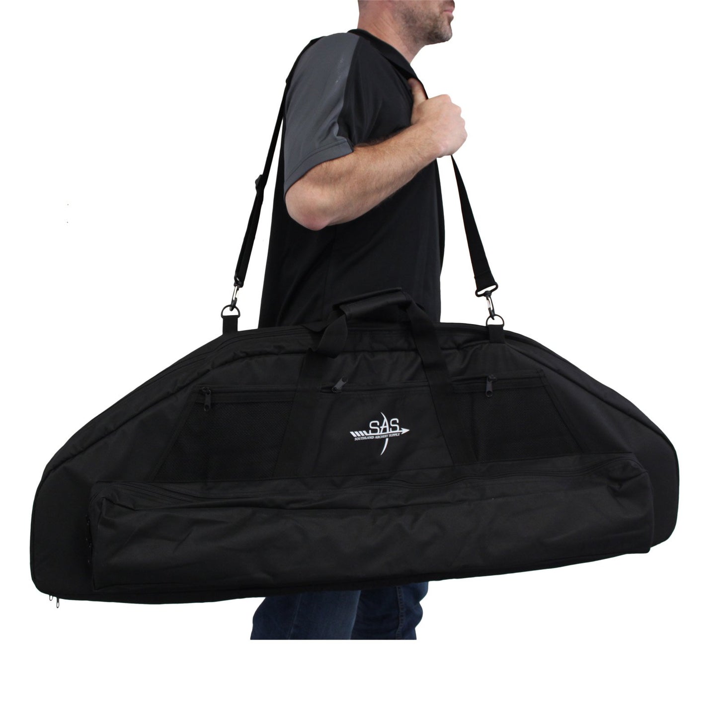 SAS Southland Archery Supply Deluxe Compound Bow Case (Black)