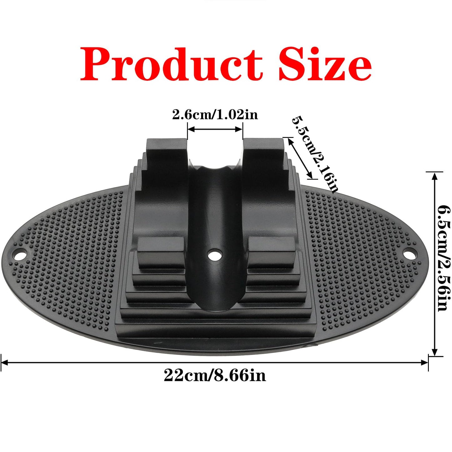 safycaby 2 PCS Scooter Stand Scooter Parking Rack Black Scooter Rack Holder Base for Children and Adults with Wheels from 95 mm to 120 mm